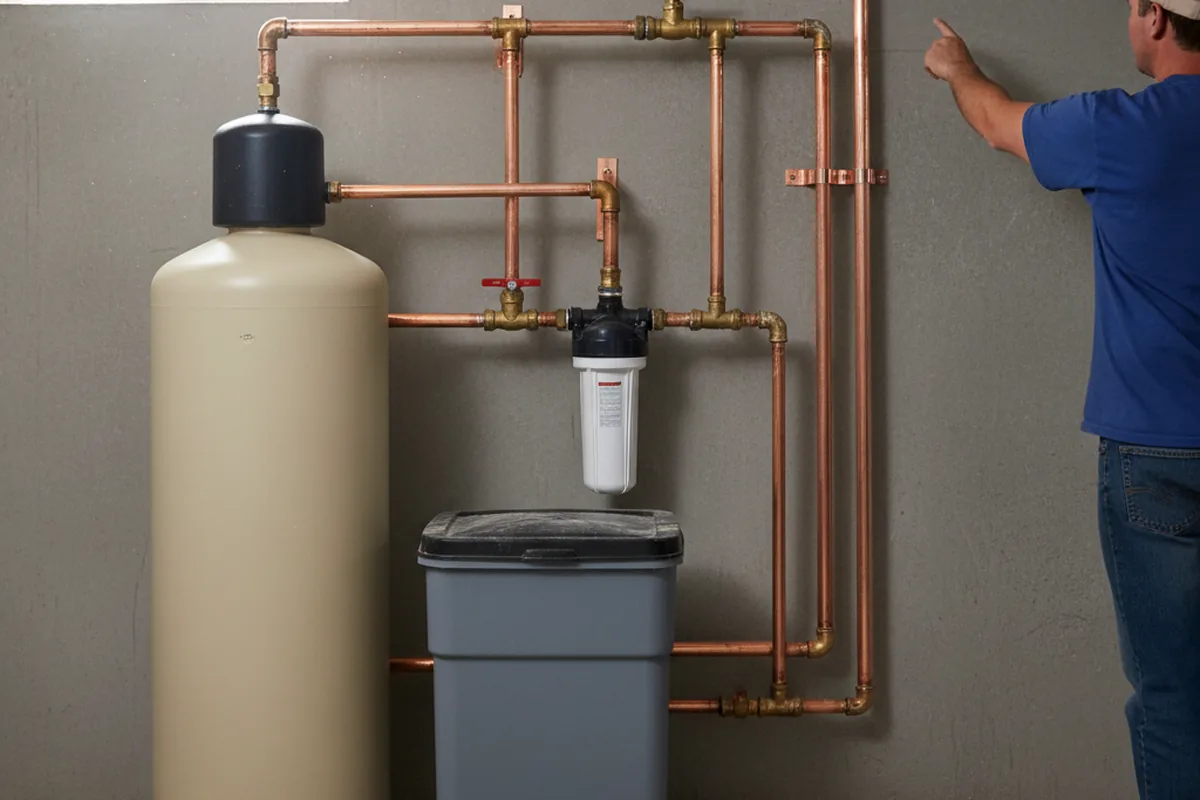 Whole-house water treatment system installed in Peoa